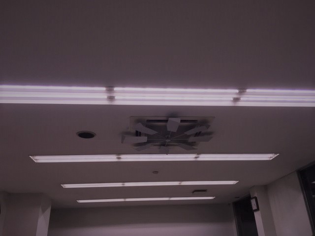 LED照明交換工事